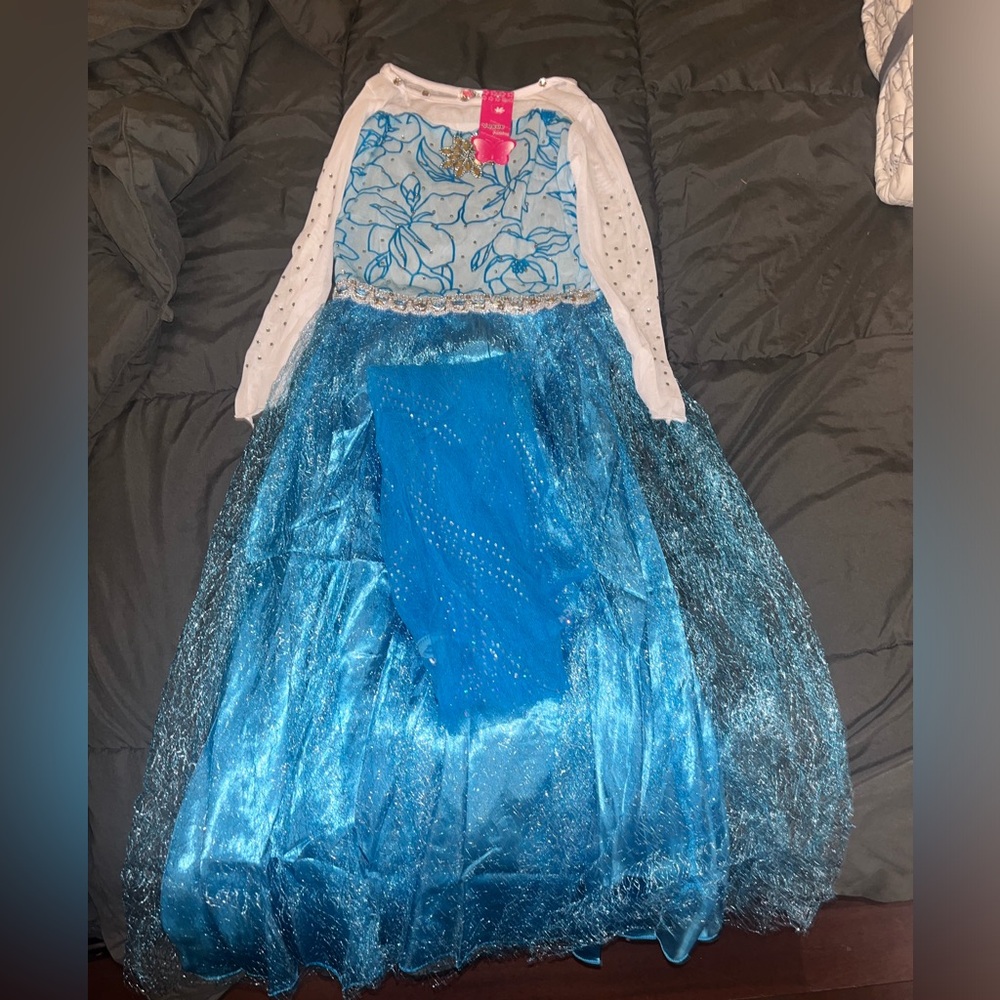 Frozen inspired costume dress